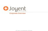 Joyent Corporate Overview