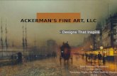 Ackerman's Fine Art, LLC: An Overview of the Gallery