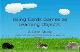 Using cards games as learning objects to teach genetics