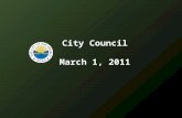 City Council March 1 - Planning Presentation