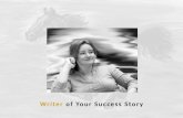 Writer Of Your Success Story   Ppt