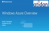 Microsoft Azure Overview - From Atidan