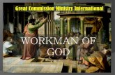 Workman Of God