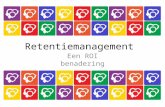 Retentiemanagement - een roi benadering
