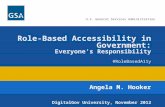 Role-Based Accessibility in Government