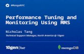 Performance Tuning and Monitoring Using MMS