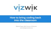 7 steps to bring back coding into the classroom