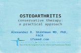 Osteoarthritis Treatment Alternatives