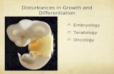 Lecture 12 disturbances in growth and differentiation
