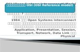 Osi (open systems interconnect) model