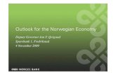 Outlook for the Norwegian Economy