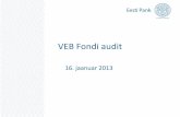 Eesti Panga VEB Fondiga seotud auditi esitlus