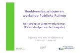 Beeldverslag Workshop Bewonersparticipatie en Openbare Ruimte DSP-groep