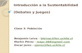 Introducción a la sustentabilidad, tercera clase (población)