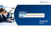 Zukunftsorientierte Auswertungen mit SAP Predictive Analysis