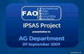 IPSAS Presentation to AG Senior Managers