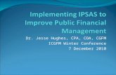 Hughes implementing ipsas to improve public financial management
