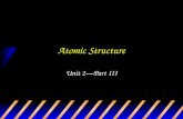 8th  unit 2- atomic structure part iii