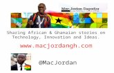 Telling A Different Story About Africa :: Mac-Jordan Degadjor - eLearning Africa 2013. Windhoek, Namibia