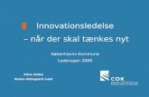 Nanna Hebsgaard Lund & Stine Helles: Innovationsledelse - Når Der Skal Tænkes Nyt