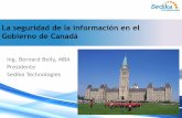 La seguridad de la información en el Gobierno de Canadá