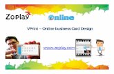 VPrint - Online business Card Design - zoplay