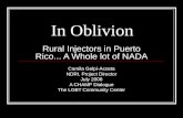 In Oblivion: Rural Injectors in Puerto Rico... A Whole lot of NADA