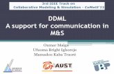 DDML a support for communication in m&s