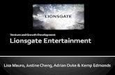 Lionsgate Power Point