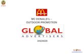 Billboard and Outdoor Advertising -  mcdonald's