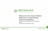 Central Station Reference Concept Design Online Consultation