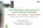 Cambodia Land Accessibility And Suitability