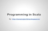 Programming in scala - 1
