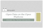 Open Data on the Open Platform