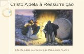 Parte 4 - Cristo se refere a ressurreição