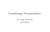 Cardiology presentation2372010