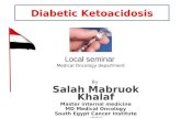 Diabetic Ketoacidosis dr salah mabrouk