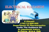 Electrical hazards and their preventions