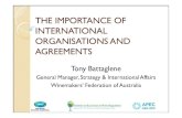 International Organisations & Agreements 2011