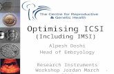 Alpesh Doshi Optimising icsi (including imsi)