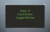 Common Logarithms
