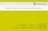 Value chains and rural development   bio - cc 140710
