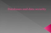 Database & Data Security