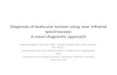 Diagnosis of testicular torsion using near infrared spectroscopy