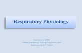 Respiratory physiology on airway resistance