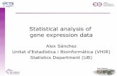 Curso de Genómica - UAT (VHIR) 2012 - Análisis de datos de expression génica