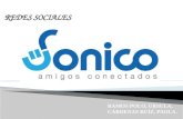 Redes sociales- Sonico