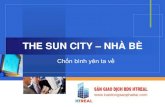 THE SUN CITY PHƯỚC KIỂN - THE SUN CITY - PHƯỚC KIỂN MỞ BÁN BLOCK MỚI - ƯU ĐÃI TỘT ĐỈNH