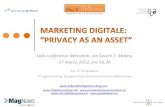 MagNews - Marketing Digitale e Privacy. Cosa sta cambiando? - Privacy Spritz 2012