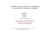 Unified Communications: definizioni, opportunità e risparmi ottenibili